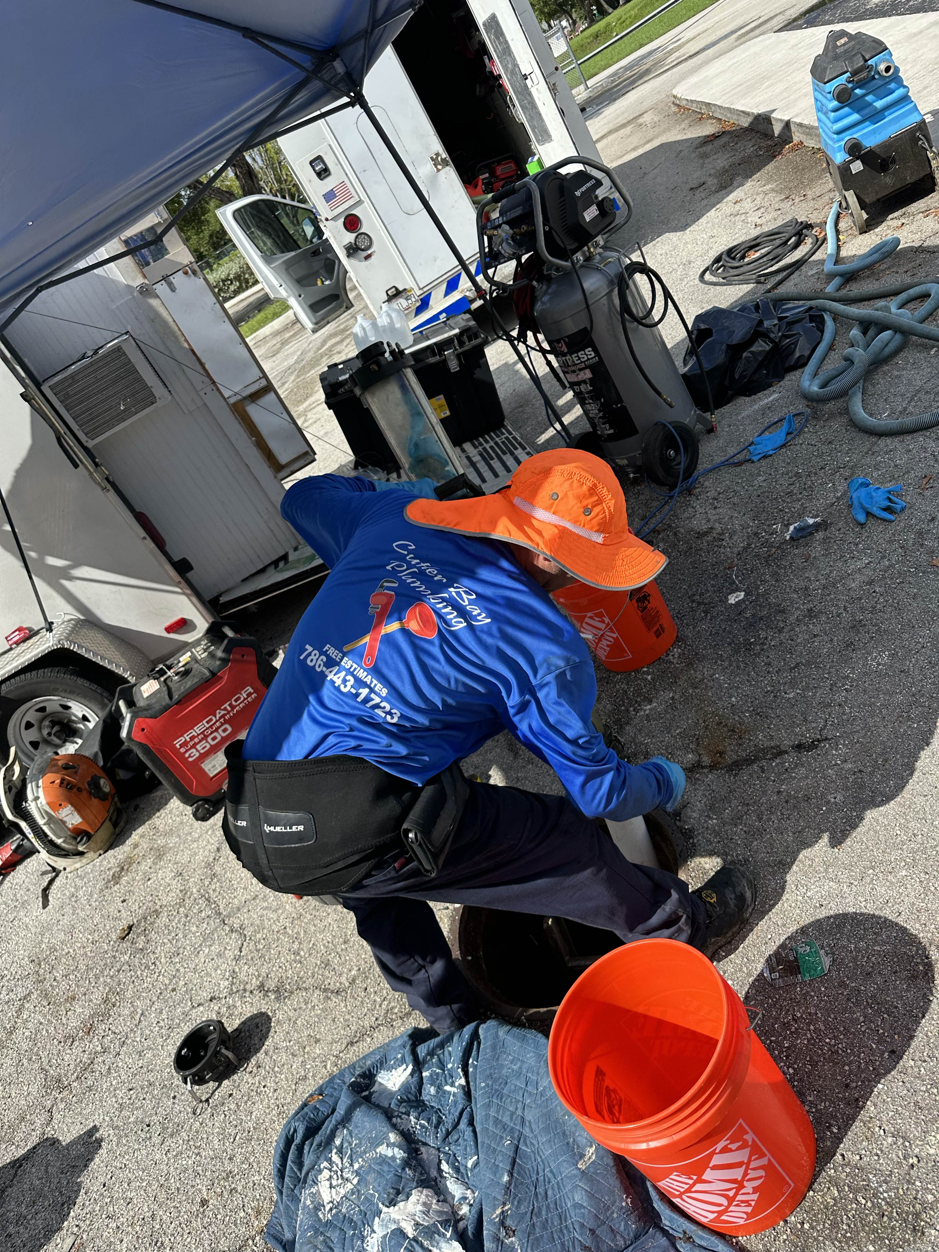 Emergency plumbing service